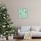 Stupell Industries Wish You A Sunny Christmas Wreath Framed Giclee Art